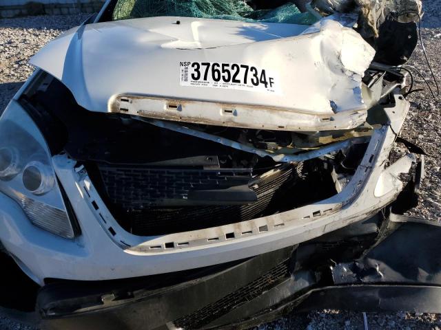 1GKKVRED1BJ392062 - 2011 GMC ACADIA SLT-1 白色 照片 11