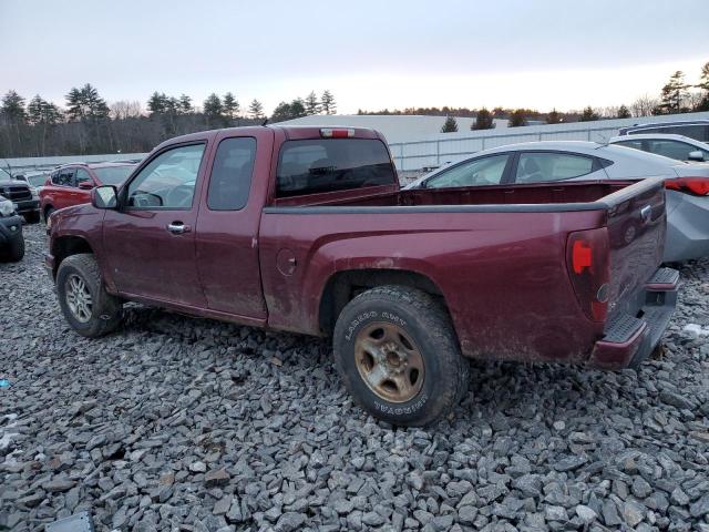 1GCDT199898113189 - 2009 CHEVROLET COLORADO BURGUNDY photo 2