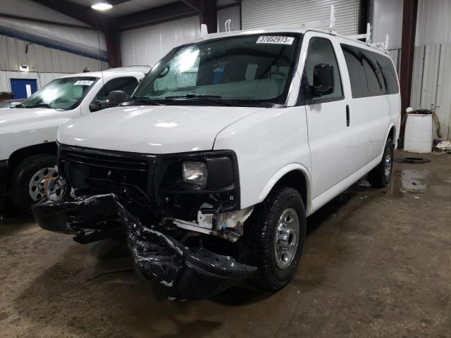 1GJW7PFG3C1134852 - 2012 GMC SAVANA G2500 LS WHITE photo 1