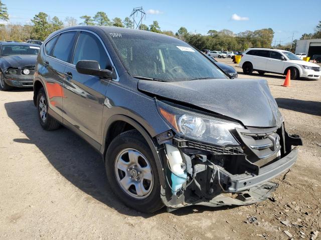 3CZRM3H37DG707555 - 2013 HONDA CR-V LX GRAY photo 4