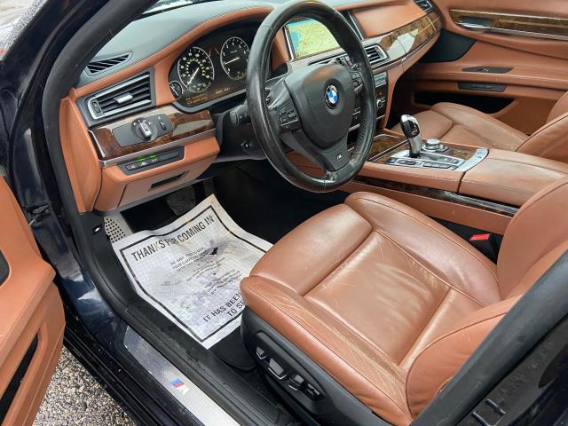 WBAYF4C59DD281677 - 2013 BMW 740 LXI BLUE photo 12