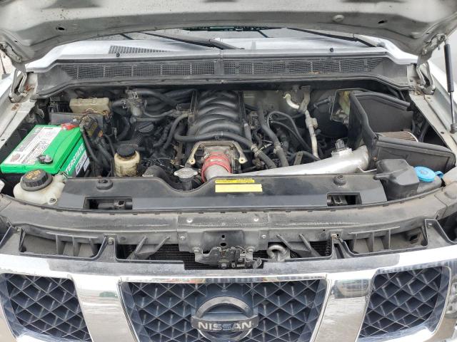 1N6AA07A04N530474 - 2004 NISSAN TITAN XE SILVER photo 11