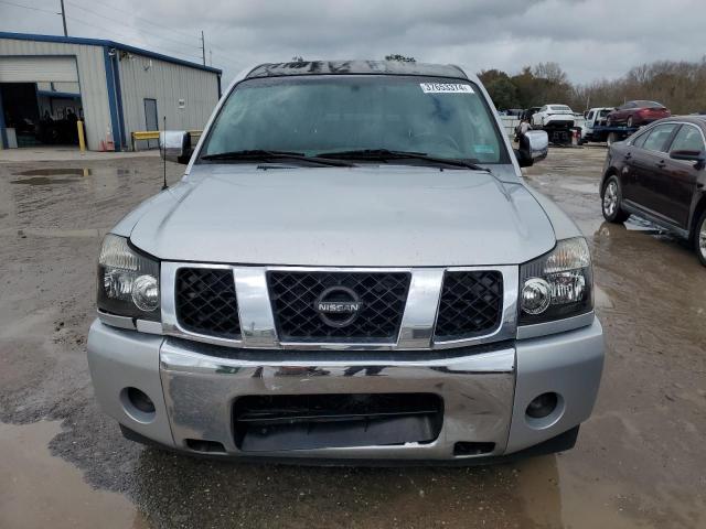 1N6AA07A04N530474 - 2004 NISSAN TITAN XE SILVER photo 5