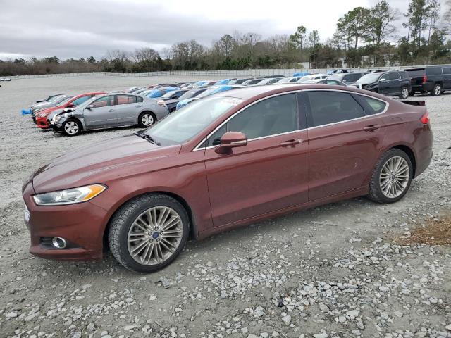 3FA6P0HDXGR243909 - 2016 FORD FUSION SE BURGUNDY photo 1