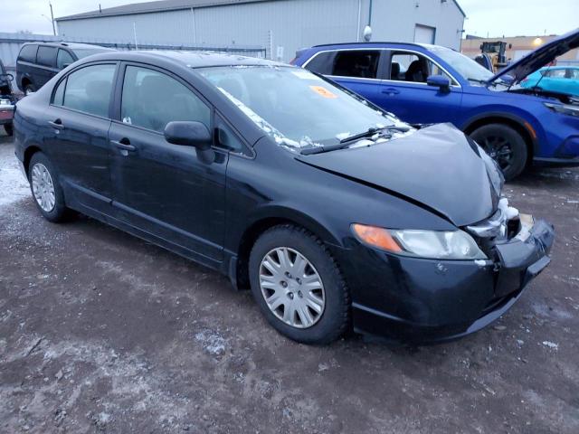 2HGFA16248H117580 - 2008 HONDA CIVIC DX BLACK photo 4