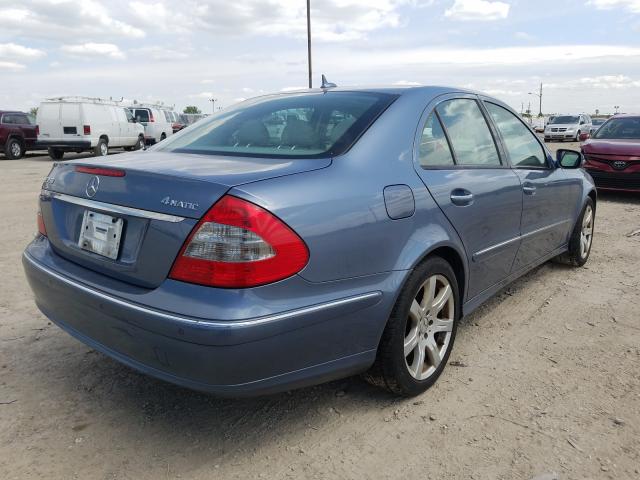 WDBUF87X97X214261 - 2007 MERCEDES-BENZ E 350 4MATIC  photo 4