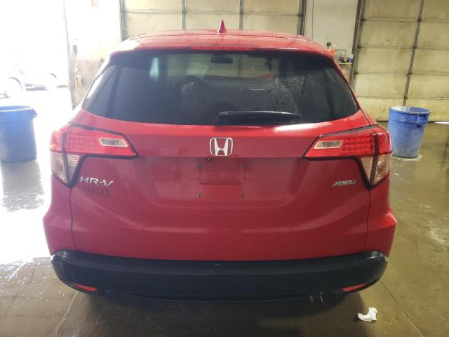 3CZRU6H55GM727960 - 2016 HONDA HR-V EX RED photo 6