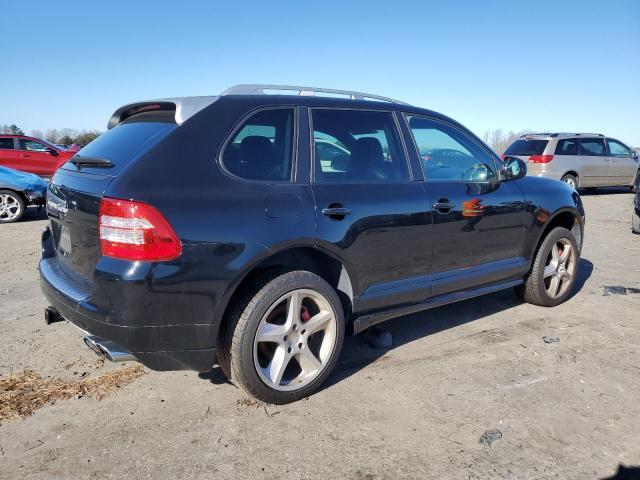 WP1AC29P76LA90079 - 2006 PORSCHE CAYENNE TURBO BLACK photo 3