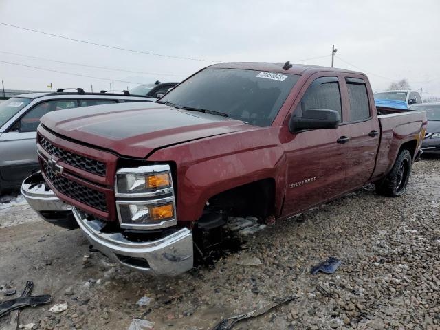 1GCVKRECXEZ351752 - 2014 CHEVROLET SILVERADO K1500 LT RED photo 1