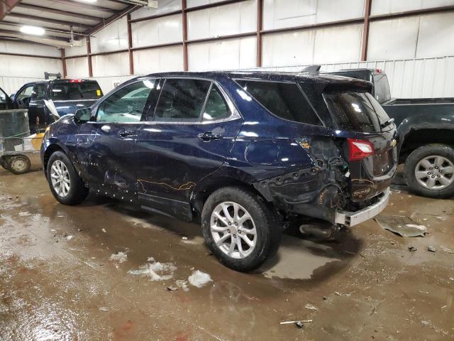 3GNAXJEV7LS565876 - 2020 CHEVROLET EQUINOX LT BLUE photo 2