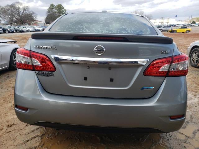 3N1AB7AP5EY291839 - 2014 NISSAN SENTRA S SILVER photo 6