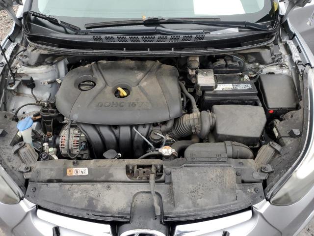 5NPDH4AE0GH689370 - 2016 HYUNDAI ELANTRA SE SILVER photo 11