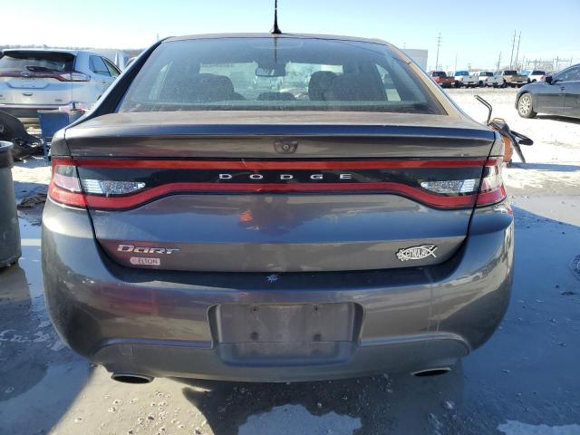 1C3CDFBB7GD630236 - 2016 DODGE DART SXT GRAY photo 6