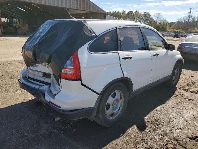 5J6RE3H37AL003626 - 2010 HONDA CR-V LX WHITE photo 3