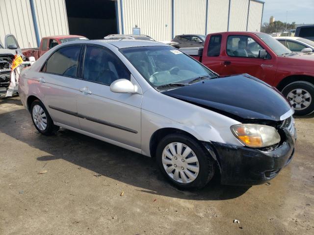 KNAFE121075409665 - 2007 KIA SPECTRA EX SILVER photo 4