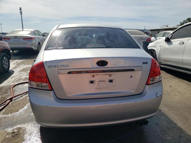 KNAFE121075409665 - 2007 KIA SPECTRA EX SILVER photo 6