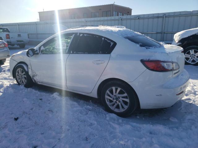 JM1BL1V80D1715865 - 2013 MAZDA 3 I WHITE photo 2