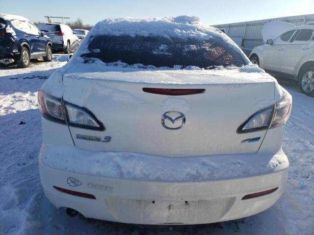 JM1BL1V80D1715865 - 2013 MAZDA 3 I WHITE photo 6