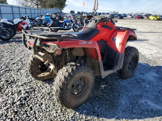 3JBLGAR47KJ005608 - 2019 CAN-AM OUTLANDER 450 RED photo 4