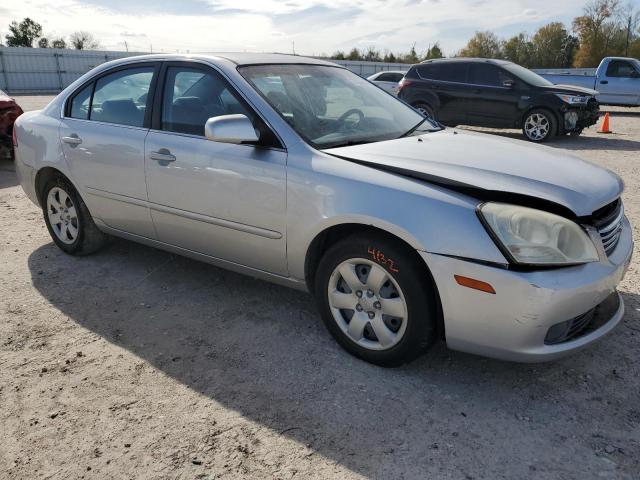 KNAGE123985217619 - 2008 KIA OPTIMA LX SILVER photo 4