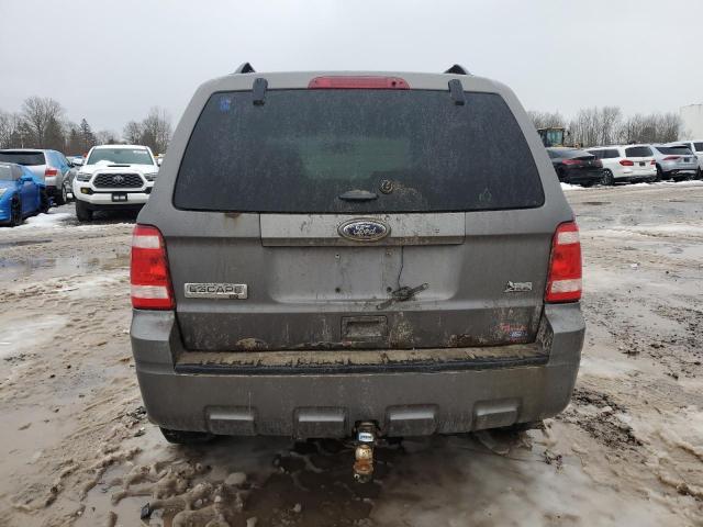 1FMCU9DG7CKA12423 - 2012 FORD ESCAPE XLT GRAY photo 6