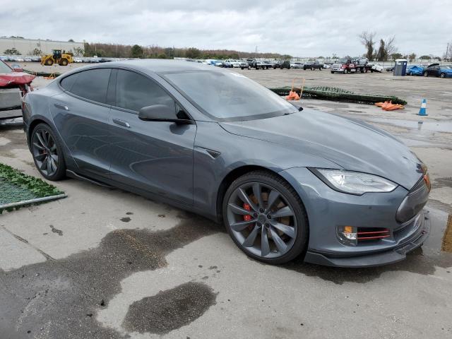 5YJSA1CN2DFP20491 - 2013 TESLA MODEL S Gümüş foto 4