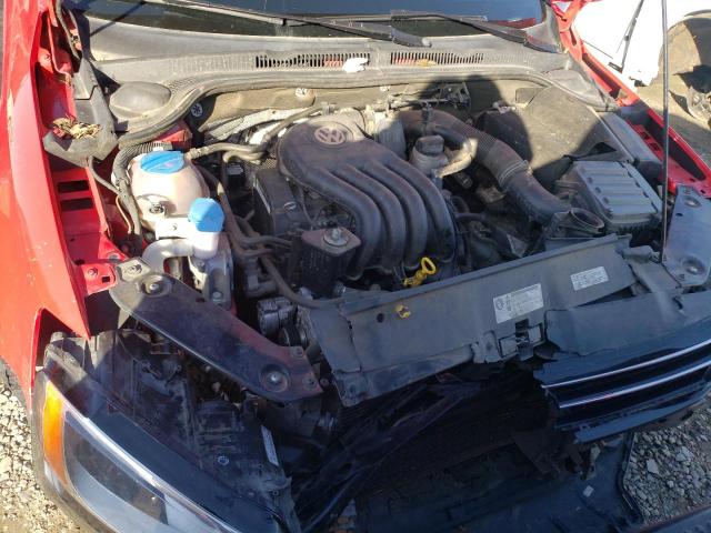 3VW2K7AJ0FM311952 - 2015 VOLKSWAGEN JETTA BASE 红色 照片 11