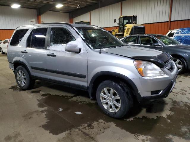 JHLRD784X3C800922 - 2003 HONDA CR-V LX SILVER photo 4