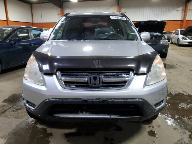 JHLRD784X3C800922 - 2003 HONDA CR-V LX SILVER photo 5