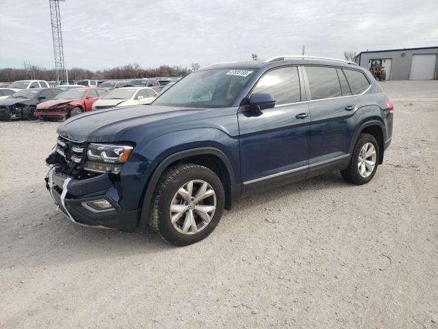 1V2ER2CA9JC591634 - 2018 VOLKSWAGEN ATLAS SEL BLUE photo 1