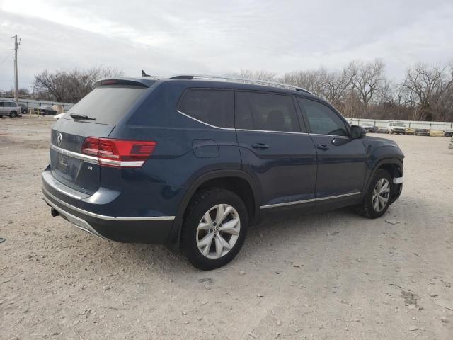 1V2ER2CA9JC591634 - 2018 VOLKSWAGEN ATLAS SEL BLUE photo 3