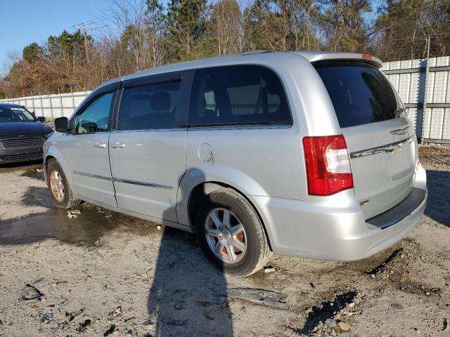 2C4RC1BGXCR313484 - 2012 CHRYSLER TOWN AND C TOURING SILVER photo 2