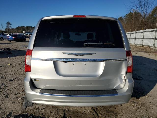 2C4RC1BGXCR313484 - 2012 CHRYSLER TOWN AND C TOURING SILVER photo 6