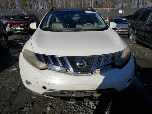 JN8AZ18W09W153145 - 2009 NISSAN MURANO S WHITE photo 5