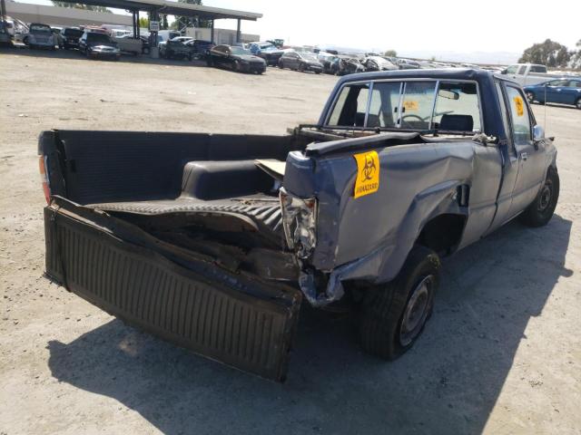 JT4RN70P9J0052999 - 1988 TOYOTA PICKUP XTRACAB RN70 DLX BLUE photo 4