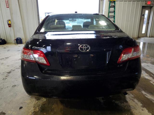 4T1BF3EK3BU147746 - 2011 TOYOTA CAMRY BASE BLACK photo 6