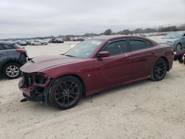 2C3CDXGJ1JH167185 - 2018 DODGE CHARGER R/T 392 BURGUNDY photo 1