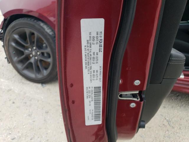 2C3CDXGJ1JH167185 - 2018 DODGE CHARGER R/T 392 BURGUNDY photo 13