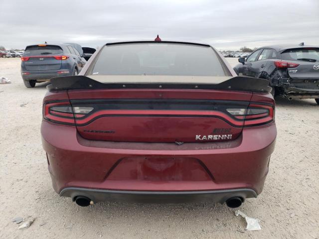 2C3CDXGJ1JH167185 - 2018 DODGE CHARGER R/T 392 BURGUNDY photo 6