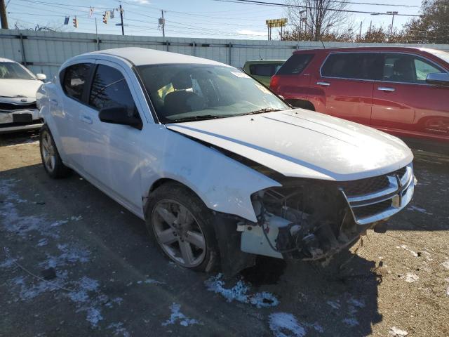 1C3CDZAB9DN534729 - 2013 DODGE AVENGER SE WHITE photo 4