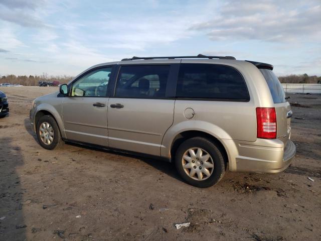 2A8HR44H38R691406 - 2008 CHRYSLER TOWN & COU LX TAN photo 2