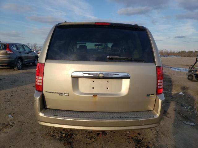 2A8HR44H38R691406 - 2008 CHRYSLER TOWN & COU LX TAN photo 6