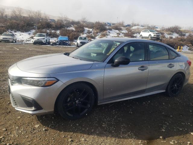 2HGFE2F59NH585658 - 2022 HONDA CIVIC SPORT 银色 照片 1