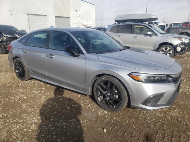 2HGFE2F59NH585658 - 2022 HONDA CIVIC SPORT 银色 照片 4