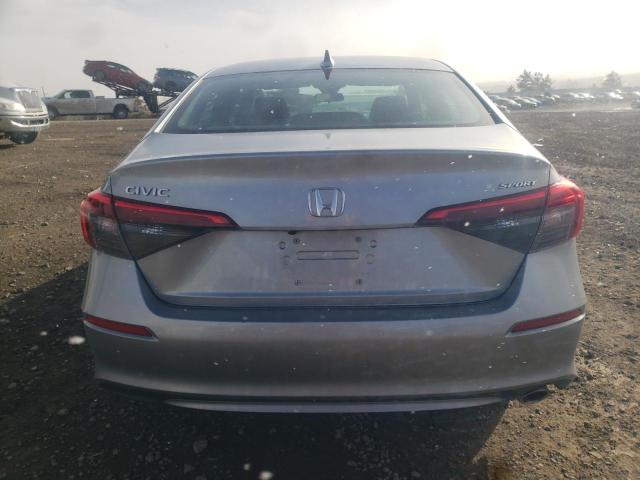 2HGFE2F59NH585658 - 2022 HONDA CIVIC SPORT 银色 照片 6