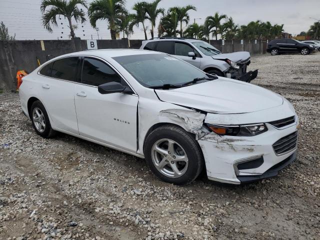 1G1ZB5ST5JF174918 - 2018 CHEVROLET MALIBU LS WHITE photo 4