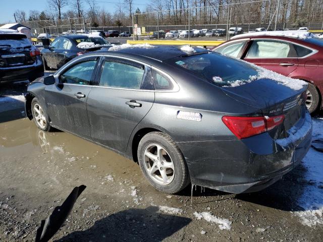 1G1ZB5ST4HF143217 - 2017 CHEVROLET MALIBU LS GRAY photo 2