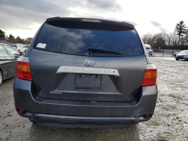 5TDDK3EHXAS002610 - 2010 TOYOTA HIGHLANDER LIMITED GRAY photo 6