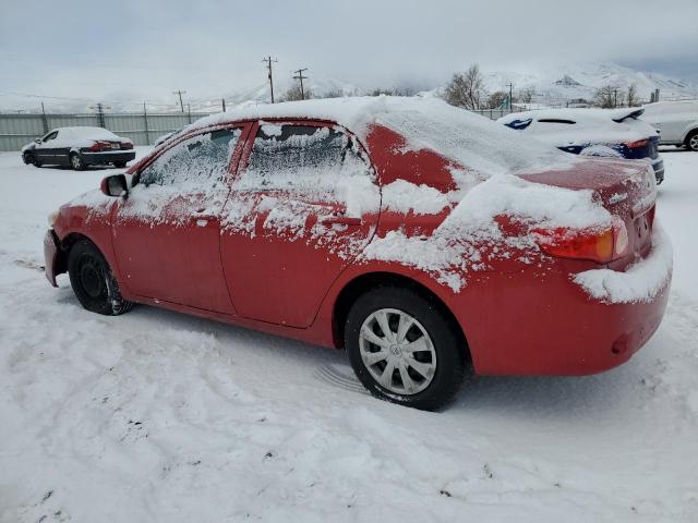 2T1BU4EE4AC322401 - 2010 TOYOTA COROLLA BASE RED photo 2