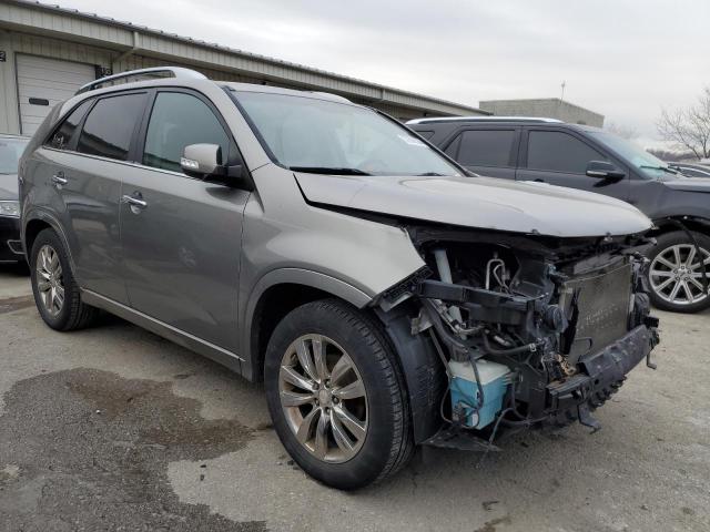 5XYKW4A22CG283076 - 2012 KIA SORENTO SX GRAY photo 4